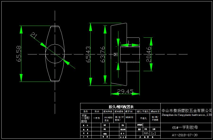 65 # a glyph glue mother